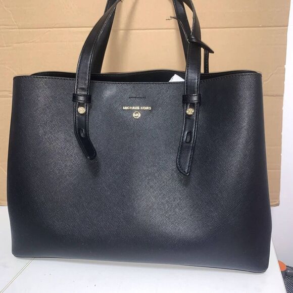 Michael Kors Handbags - Michael Kors Tote Handbag - Large,black  tote style bag authentic Michael Kors